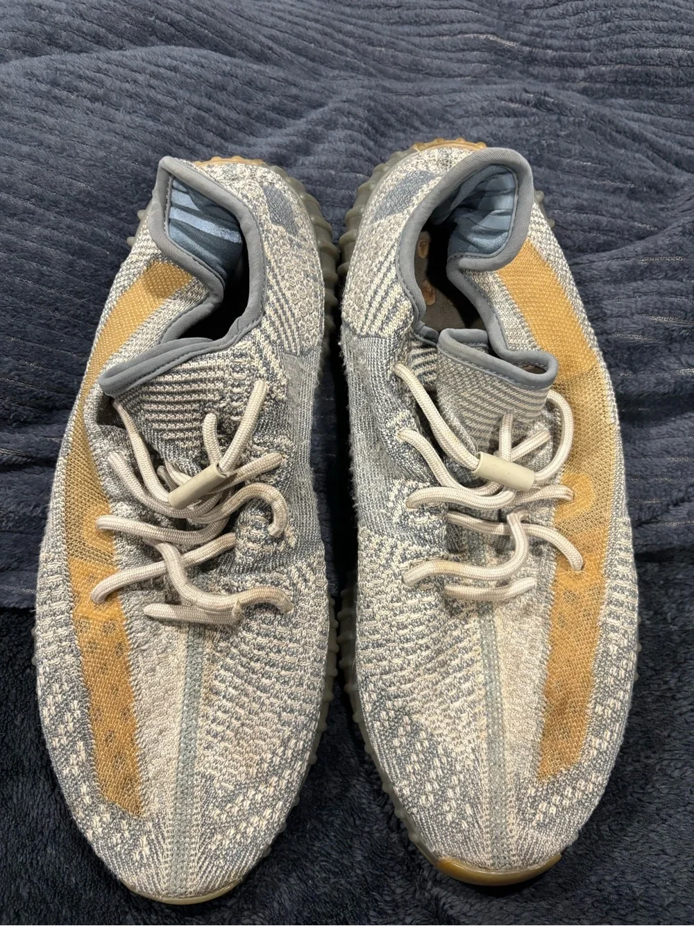 Yeezy 350 v2 oatmeal gray and beige